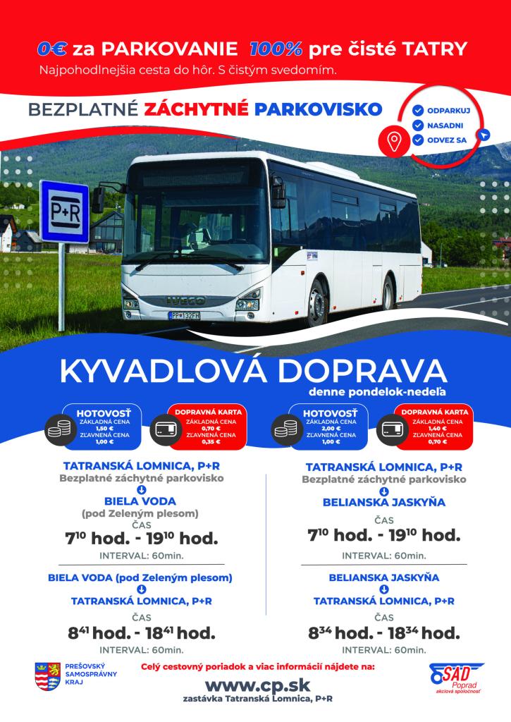 Bezplatné záchytné parkovisko 