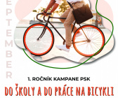 1. ročník kampane PSK Do školy a do práce na bicykli